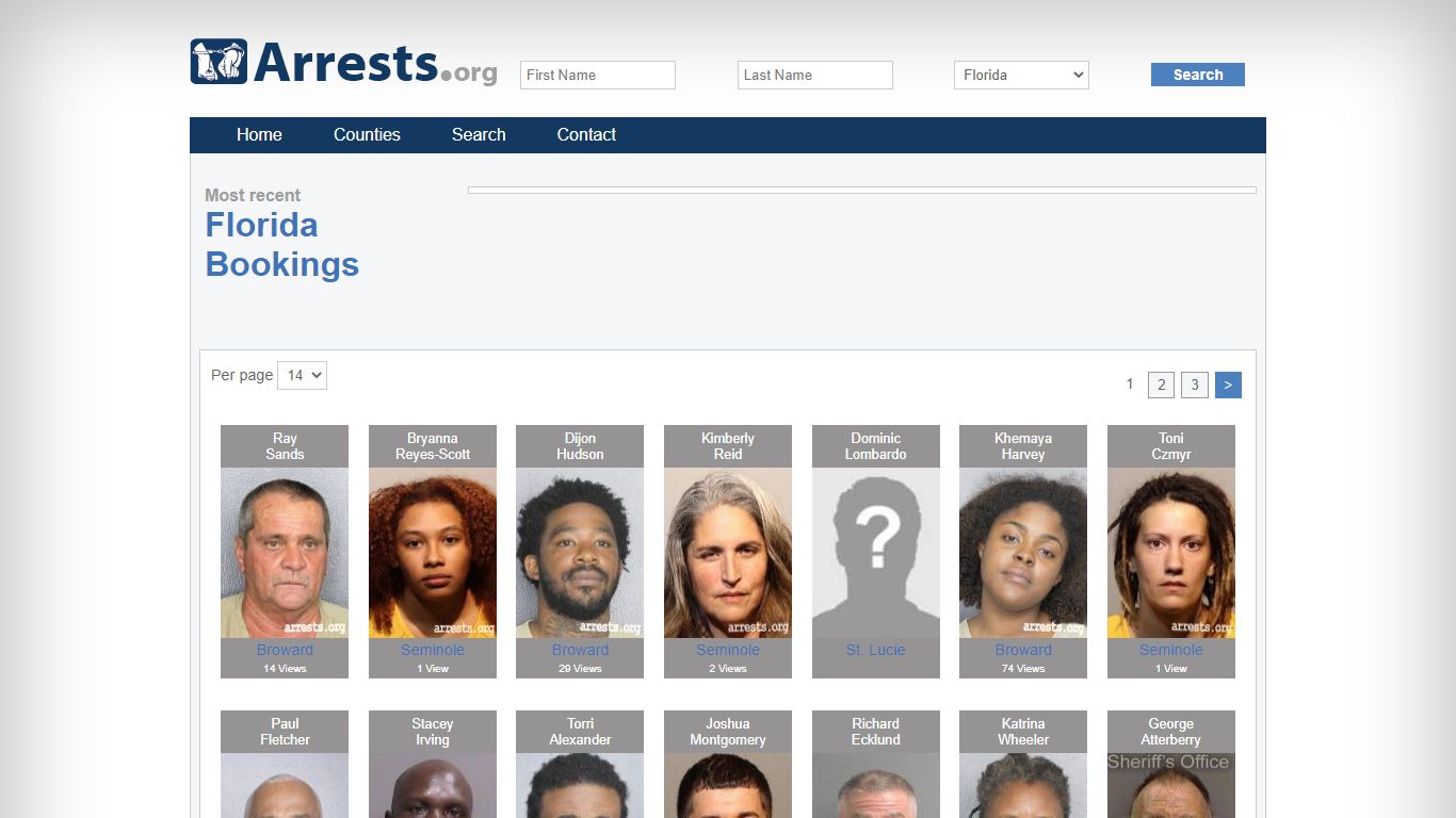 Florida Arrests and Inmate Search